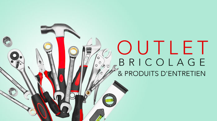 Vente privée Outlet Brico & Produits d'entretien