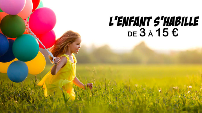 Vente privée L'Enfant s'habille de 3 à 15€