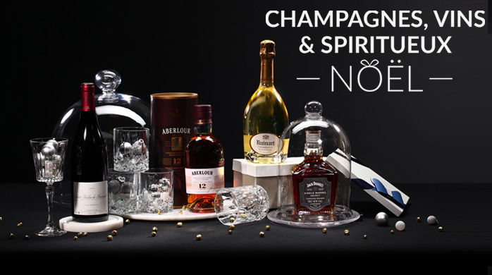 Vente privée Boutique de Noël - Champagnes, Vins & Spiritueux