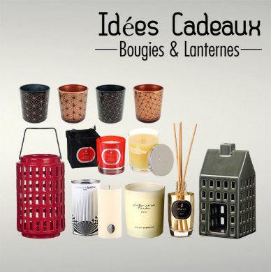 Vente privée Idées Cadeaux - Bougies & Lanternes